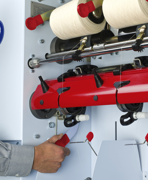 CompactTwister Central adjustment of deflection roller
